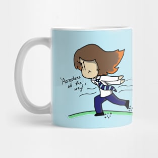 Aeroplane All the Way! (with colour) Mug